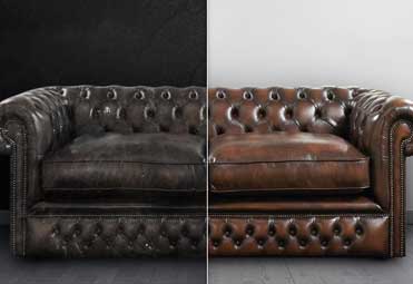 Leather & Fabric Sofa Restoration